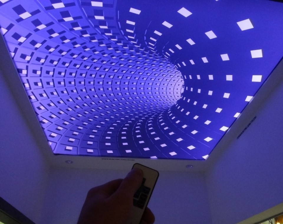 Заказать 3d натяжные потолки в г. Луза